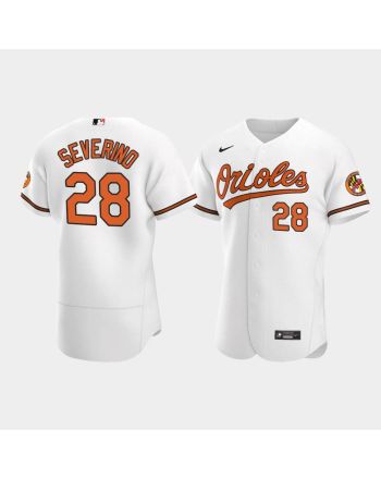 Pedro Severino 28 Baltimore Orioles White Home Jersey Jersey