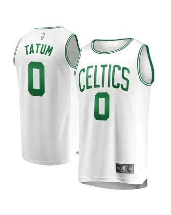 Jayson Tatum Boston Celtics Fast Break Away Jersey White - Association Edition