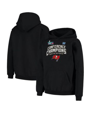 Tampa Bay Buccaneers NFC Conference Champions Black Pullover Hoodie