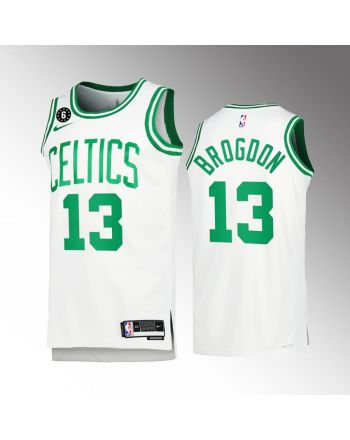 Boston Celtics Malcolm Brogdon 13 2022-23 Association Edition White Jersey Honor Russell