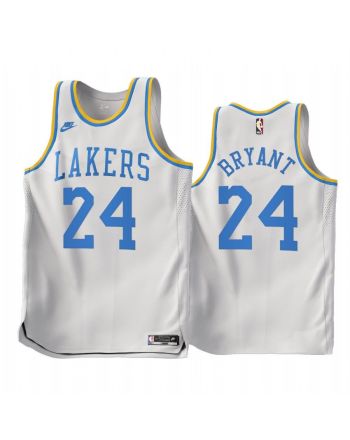 Kobe Bryant 24 Los Angeles Lakers 2022-23 Classic Edition White Jersey - Men Jersey