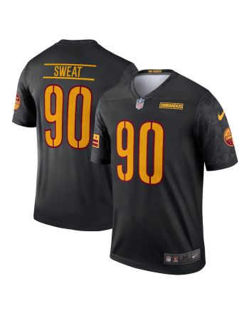 Montez Sweat 90 Washington Commanders Men Alternate Legend Jersey - Black