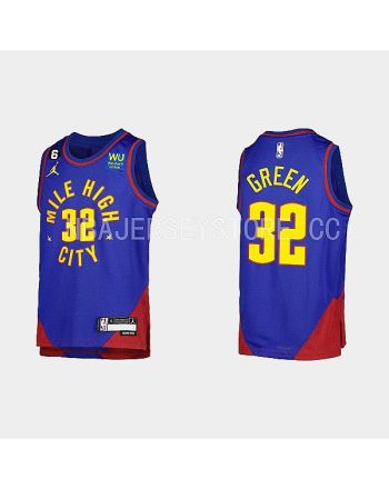 Youth Denver Nuggets Jeff Green 32 Statement Edition 2022-23 Royal Men Jersey