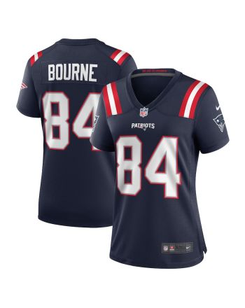 Kendrick Bourne 84 New England Patriots Women Game Jersey - Navy