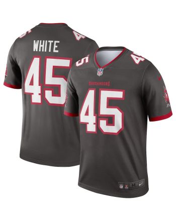 Devin White 45 Tampa Bay Buccaneers Alternate Legend Jersey - Pewter