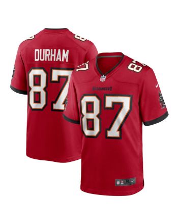 Payne Durham 87 Tampa Bay Buccaneers Men Game Jersey - Red