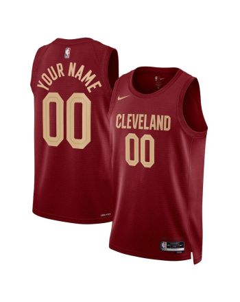 Cleveland Cavaliers Custom 00 Men 2022/23 Swingman Jersey - Icon Edition