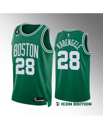 Mfiondu Kabengele 28 Boston Celtics 2022-23 Icon Edition Green Jersey