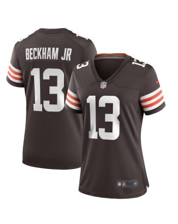 Odell Beckham Jr. 13 Cleveland Browns Women's Game Jersey - Brown