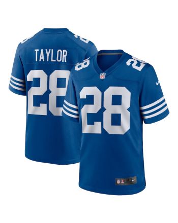 Jonathan Taylor 28 Indianapolis Colts Men Alternate Game Jersey - Royal