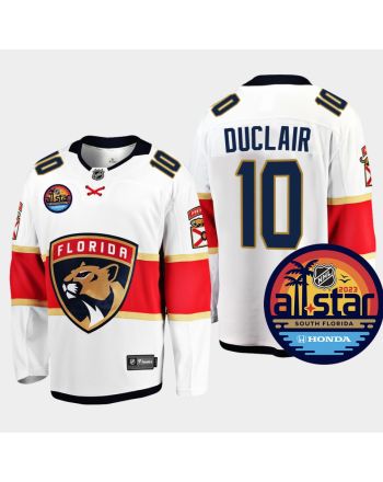 Anthony Duclair 10 Florida Panthers 2023 All-Star Game Jersey White Equipment