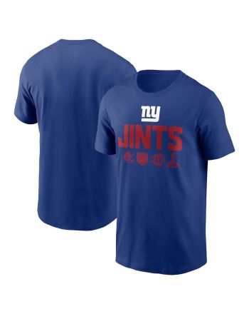 New York Giants Local Essential T-Shirt - Royal