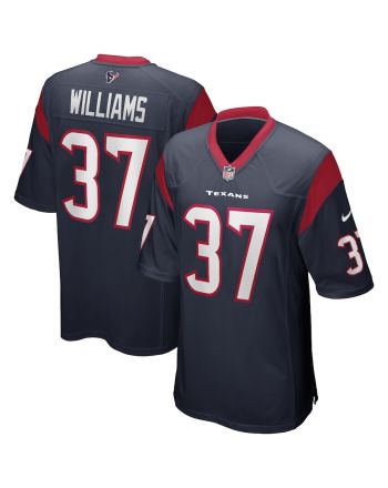 Domanick Williams 37 Houston Texans Men's Game Jersey - Navy