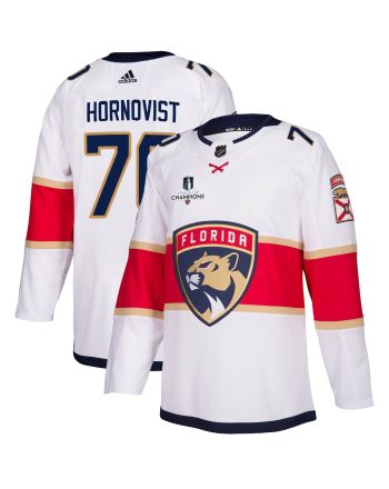 Florida Panthers Patric Hornqvist 70 Away 2023 Stanley Cup Champions Breakaway Men Jersey - White