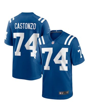 Anthony Castonzo 74 Indianapolis Colts Men Game Jersey - Royal