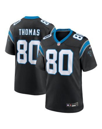 Ian Thomas 80 Carolina Panthers Team Game Men Jersey - Black