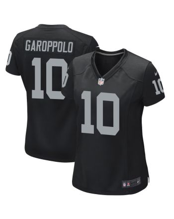 Jimmy Garoppolo 10 Las Vegas Raiders Game Women Jersey - Black