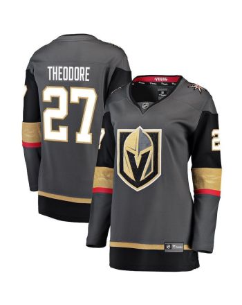 Shea Theodore Vegas Golden Knights Women's Breakaway Player Jersey - Black