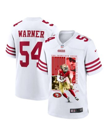 Fred Warner 54 San Francisco 49ers All-Pro Fred Game Men Jersey - White