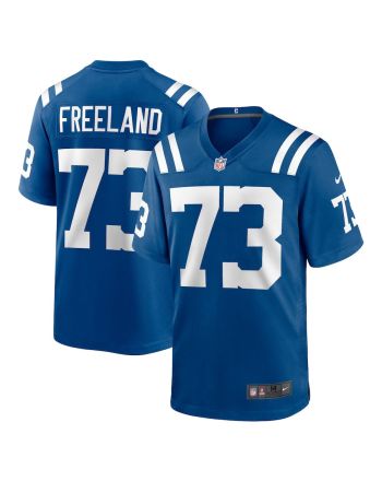 Blake Freeland 73 Indianapolis Colts Men Team Game Jersey - Royal