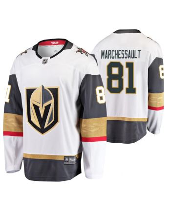 Men Vegas Golden Knights Jonathan Marchessault 81 Player Away White Jersey Jersey