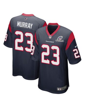 Eric Murray 23 Houston Texans 2023 Playoffs Patch Game Men Jersey - Navy