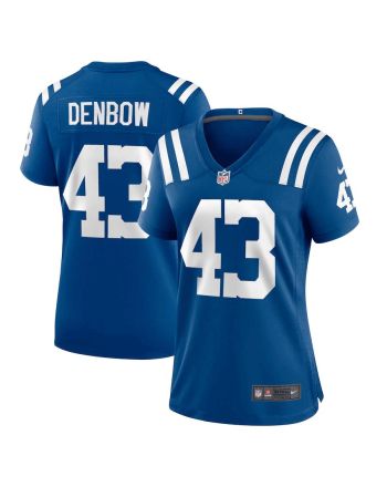 Trevor Denbow Indianapolis Colts Women's Game Player Jersey - Royal