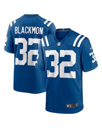 Julian Blackmon 32 Indianapolis Colts Men Game Jersey - Royal