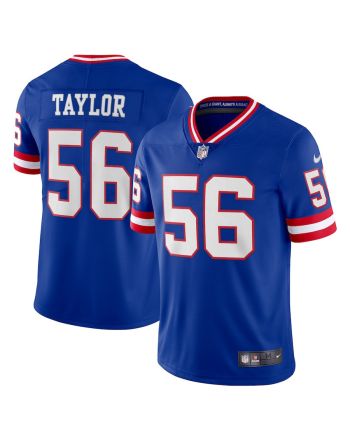 Lawrence Taylor 56 New York Giants Classic Vapor Limited Player Jersey - Royal