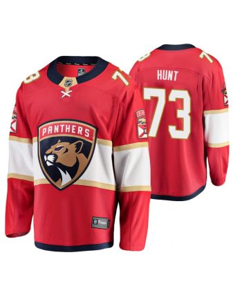 Florida Panthers Dryden Hunt 73 Red Home Breakaway Player Jersey Jersey