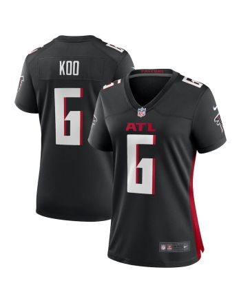 Younghoe Koo Atlanta Falcons Women's Home Game Jersey - Black