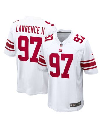 Dexter Lawrence II 97 New York Giants Men Game Jersey - White