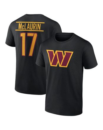 Terry McLaurin 17 Washington Commanders Unisex T-Shirt - Black