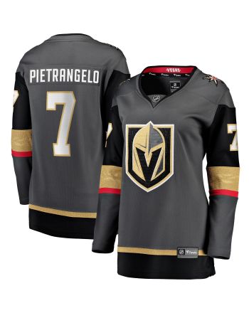 Women's Alex Pietrangelo Black Vegas Golden Knights Breakaway Player Jersey Jersey