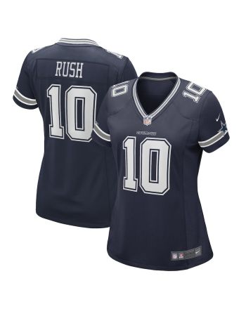 Cooper Rush 10 Dallas Cowboys Women's Game Player Jersey - Navy