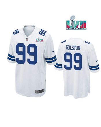 Chauncey Golston 99 Dallas Cowboys Super Bowl LVII Super Bowl LVII White Men Game Jersey