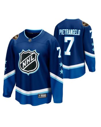 Men Alex Pietrangelo Golden Knights Blue 2022 All-Star 7 Jersey Western Conference Jersey