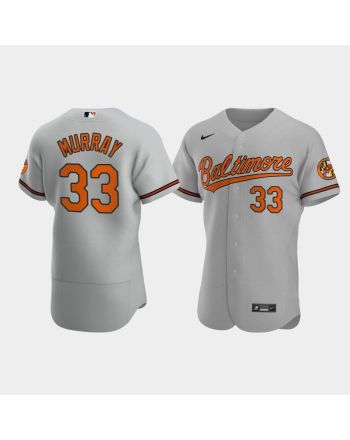 Eddie Murray 33 Baltimore Orioles Gray Road Jersey Jersey