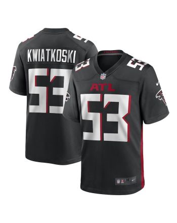 Nick Kwiatkoski Atlanta Falcons Game Player Jersey - Black