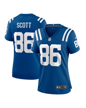 Jared Scott Indianapolis Colts Women's Game Player Jersey - Royal