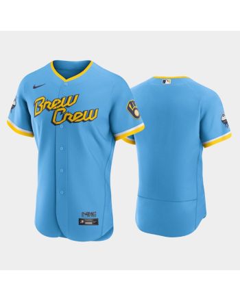 2022-23 City Connect Milwaukee Brewers Jersey - Powder Blue