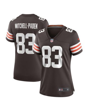 Zaire Mitchell-Paden 83 Cleveland Browns Women's Team Game Player Jersey - Brown