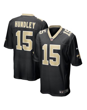 Brett Hundley 15 New Orleans Saints Game Player Jersey - Black