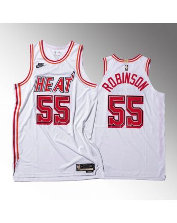 Duncan Robinson 40 Miami Heat 2022-23 35th Classic Edition Men Jersey White