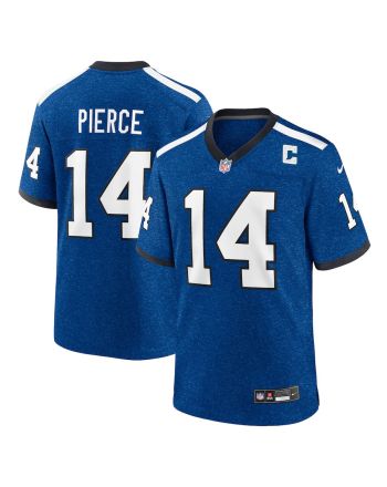 Alec Pierce 14 Indianapolis Colts Indiana Nights Alternate Game Men Jersey - Royal