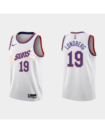 Phoenix Suns 19 Gabriel Lundberg 2022-23 Association Edition White Men Jersey