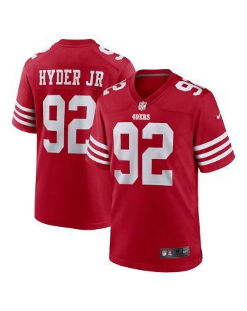 Kerry Hyder Jr. San Francisco 49ers Game Player Jersey - Scarlet