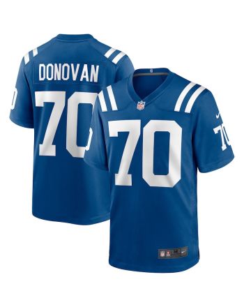 Art Donovan 70 Indianapolis Colts Men Team Game Jersey - Royal