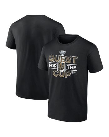 Vegas Golden Knights 2023 Stanley Cup Final Quest T-Shirt - Black