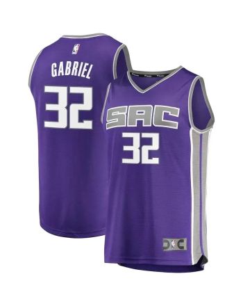 Wenyen Gabriel Sacramento Kings Fast Break Jersey - Icon Edition - Purple